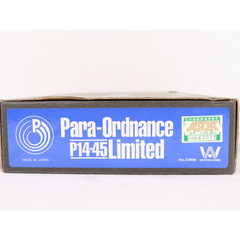 【中古即納】[MIL] WA ウエスタンアームズ ガスブローバック パラオーディナンス P14・45 リミテッド HW(ヘビーウェイト) (18歳以上専用)(20150223)