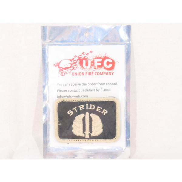 【中古即納】[MIL] UFC(ユニオンファイアカンパニー) Strider Knives 刺繍ベルクロパッチ(20150223)