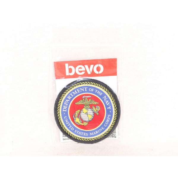 【中古即納】[MIL] bevo Department of The Navy USMC 刺繍ベルクロパッチ(20150223)