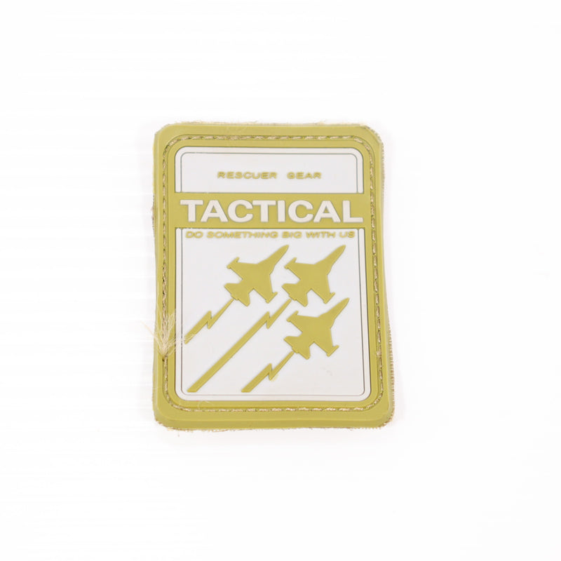 【中古即納】[MIL] RESCUER GEAR(レスキューギア) TACTICAL PVCベルクロパッチ(20150223)