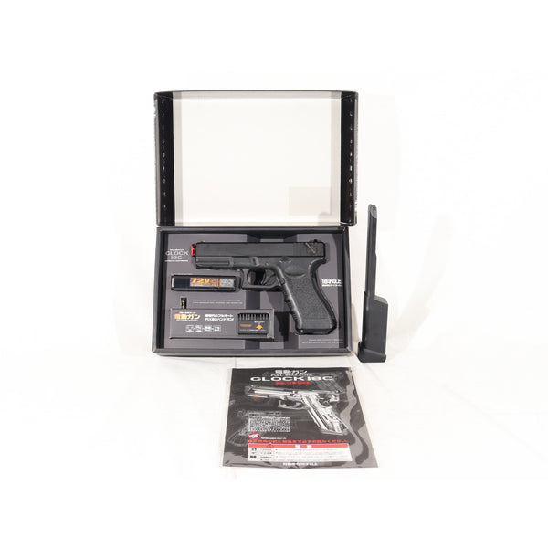 【中古即納】[MIL] 東京マルイ 電動ハンドガン グロック18C フルセット(旧パッケージ) (カスタム品) (18歳以上専用)(20051031)