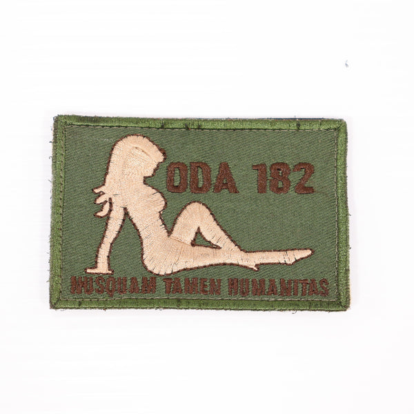【中古即納】[MIL] ノーブランド ODA 182 Girl 刺繍ベルクロパッチ(20150223)