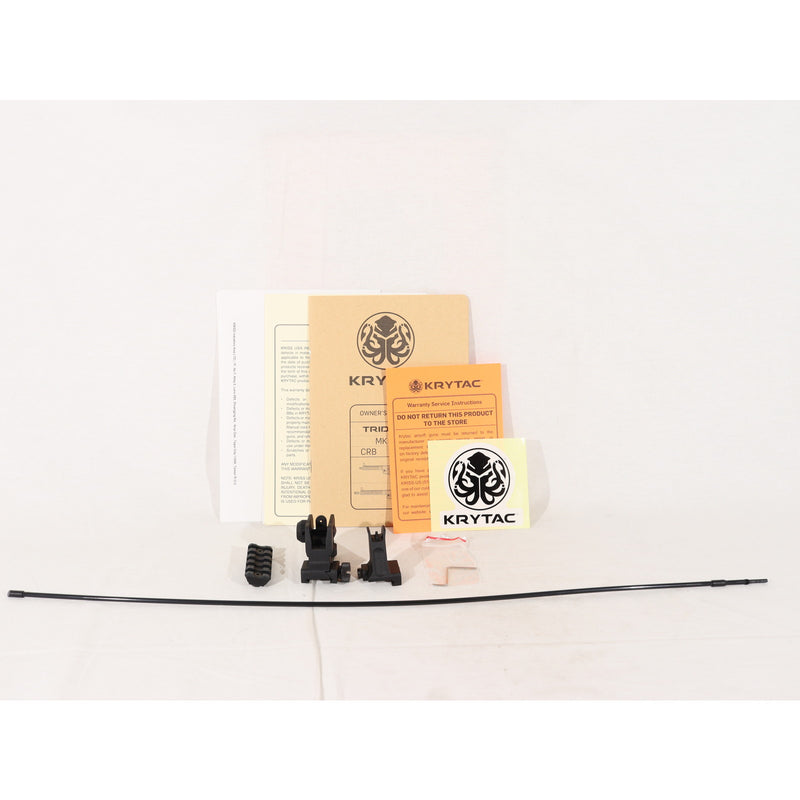 【中古即納】[MIL] KRYTAC(クライタック) 電動ライフル TRIDENT(トライデント) MK2 CRB BK(ブラック/黒)(KTAEG-TR2CRB-BK05) (18歳以上専用)(20150223)
