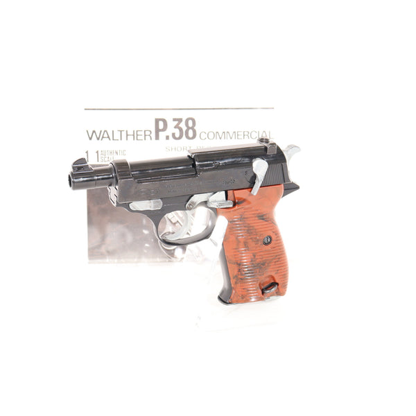 【中古即納】[MIL] マルシン工業 発火モデルガン 組立キット ワルサーP38 ショートバレル ABS(20150223)