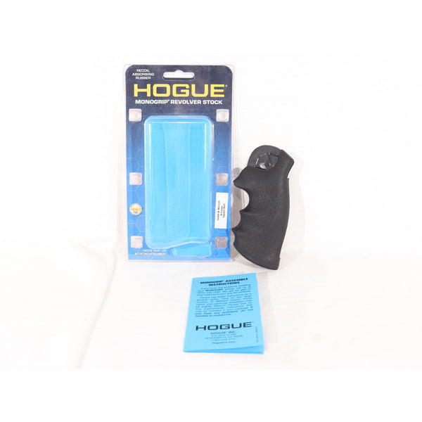 【中古即納】[MIL] HOGUE(ホーグ) S&W(スミスアンドウェッソン) Nフレーム スクエアバット用 モノグリップ フィンガーグルーブ(#29000)(20150223)
