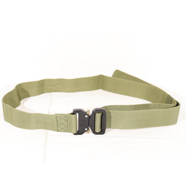 【中古即納】[MIL] ノーブランド コブラバックル BDUベルト OD(オリーブドラブ)(20150223)