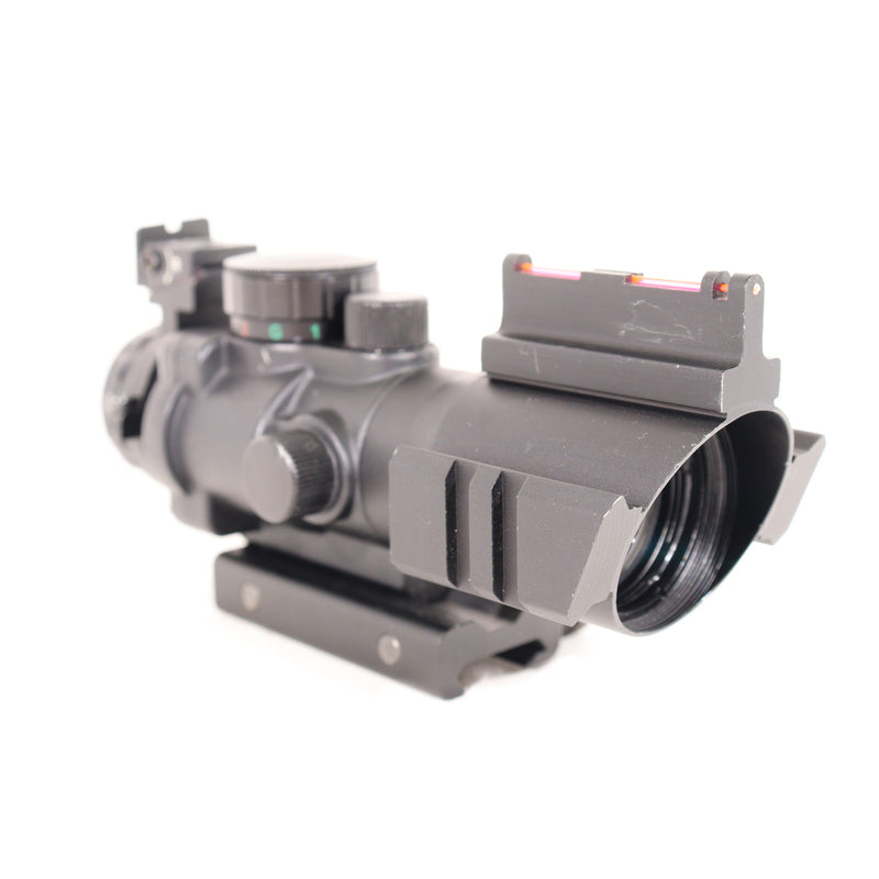 【中古即納】[MIL] ノーブランド Trijiconタイプ ACOG 4×32 サイドレイル付 ライフルスコープ(20150223)