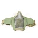 【中古即納】[MIL] ノーブランド ハーフメッシュマスク OD(オリーブドラブ)(20150223)