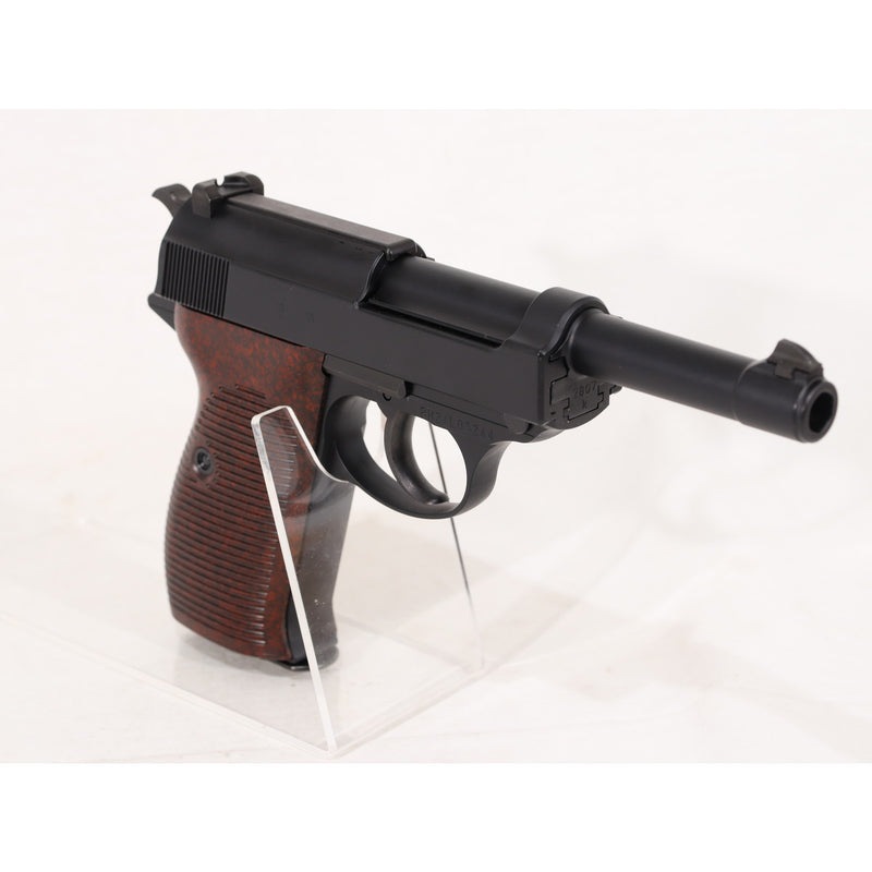 【中古即納】[MIL] マルゼン ガスブローバック ワルサーP38(ac41) BK(ブラック/黒)(2022年新価格版) (18歳以上専用)(20221228)