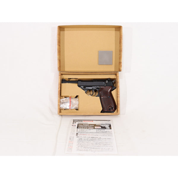 【中古即納】[MIL] マルゼン ガスブローバック ワルサーP38(ac41) BK(ブラック/黒)(2022年新価格版) (18歳以上専用)(20221228)