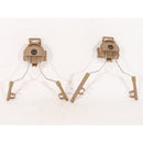 【中古即納】[MIL] Z-TACTICAL(ゼットタクティカル) ヘルメットレイルアダプターセット DE(ダークアース)(BD8625A)(20150223)