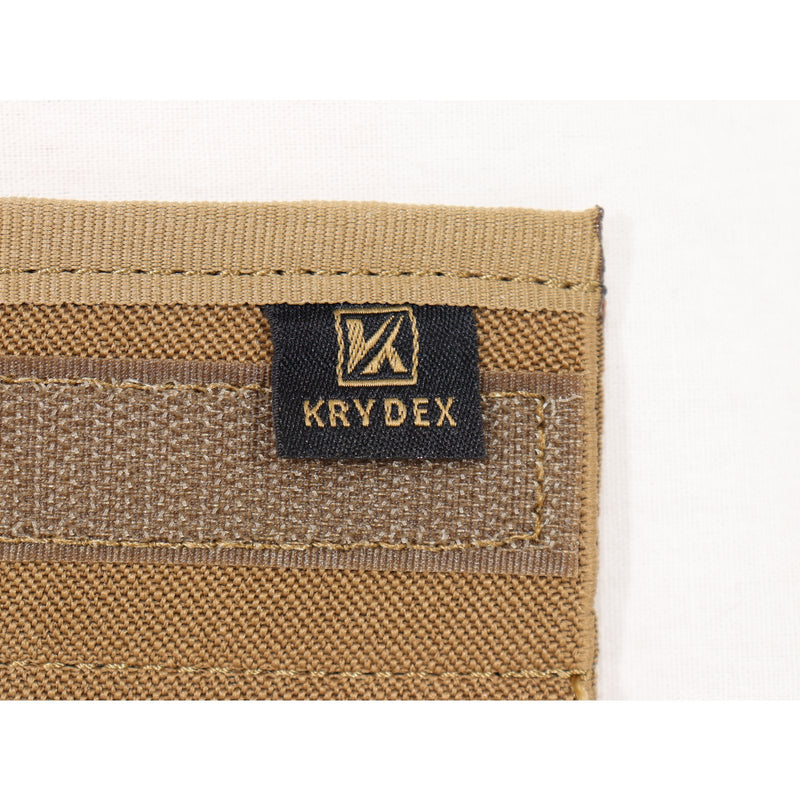 【中古即納】[MIL] KRYDEX サブマシンガン インサート カンガルーマガジンポーチ クアドラプル DE(ダークアース)(20150223)