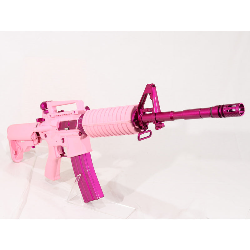 【中古即納】[MIL] G&G ARMAMENT(ジーアンドジーアーマメント) 電動アサルトライフル FF16 カービン ピンク(EGR-16P-FFC-PNB-NCS) (18歳以上専用)(20150223)