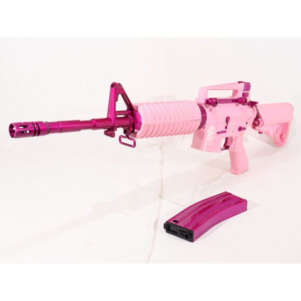 【中古即納】[MIL] G&G ARMAMENT(ジーアンドジーアーマメント) 電動アサルトライフル FF16 カービン ピンク(EGR-16P-FFC-PNB-NCS) (18歳以上専用)(20150223)