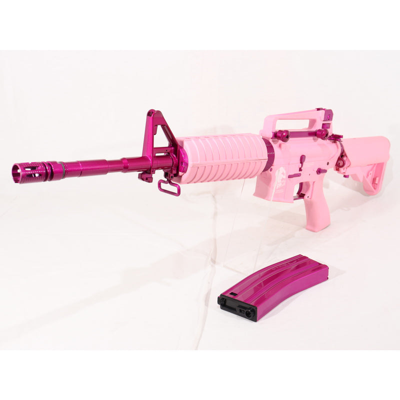 【中古即納】[MIL] G&G ARMAMENT(ジーアンドジーアーマメント) 電動アサルトライフル FF16 カービン ピンク(EGR-16P-FFC-PNB-NCS) (18歳以上専用)(20150223)
