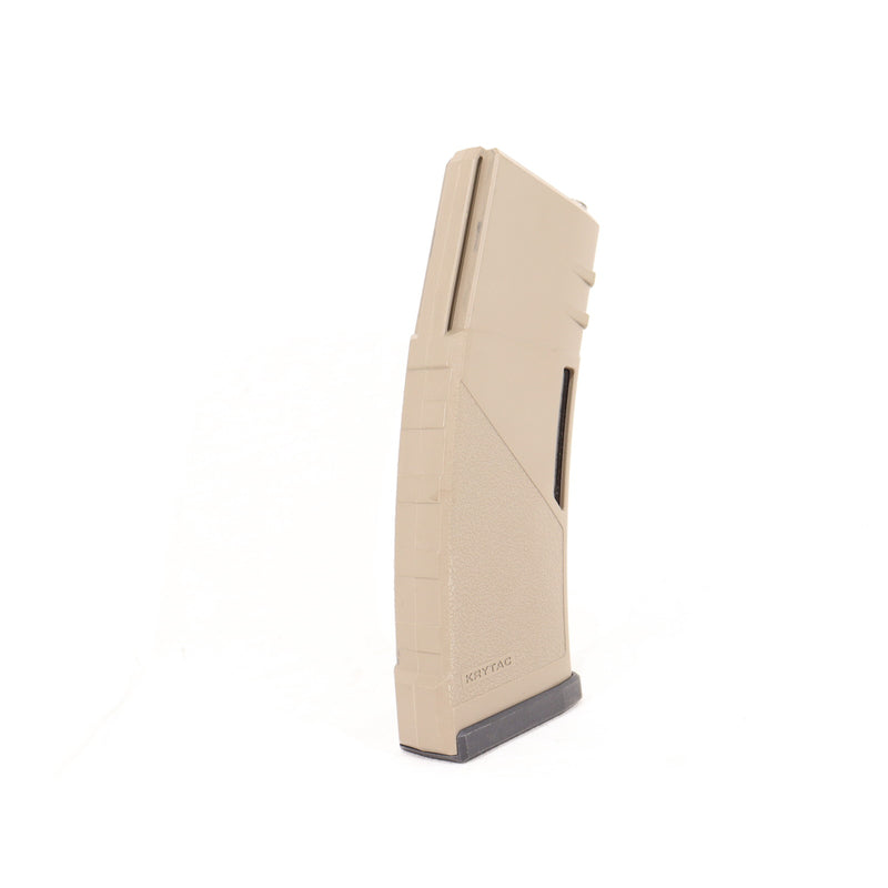 【中古即納】[MIL] KRYTAC(クライタック) M4 ポリマーマガジン 150連 FDE(フラットダークアース)(20150223)
