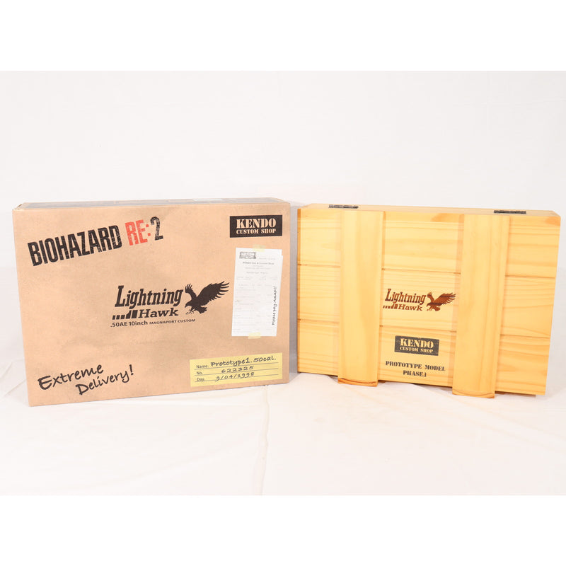 【中古即納】[MIL] 東京マルイ 完全限定品 ガスブローバック ライトニングホーク .50AE 10インチ マグナポートカスタム (18歳以上専用)(20190711)