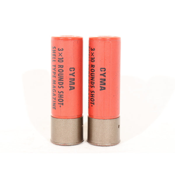 【中古即納】[MIL] CYMA(シーマ) 30連 ショットシェル型マガジン レッド 2本セット(20150223)