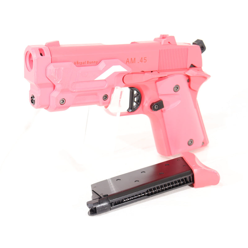 【中古即納】[MIL] 東京マルイ 期間生産品 ガスブローバック AM .45 バージョン・レン 『ヴォーパル・バニー』 「SAO オルタナティブ ガンゲイル・オンライン」コラボレーション・モデル (18歳以上専用)(20200403)