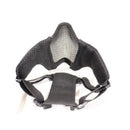 【中古即納】[MIL] ノーブランド ハーフメッシュマスク BK(ブラック/黒)(20150223)