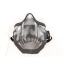 【中古即納】[MIL] ノーブランド スチールメッシュマスク スカル BK(ブラック/黒)(20150223)