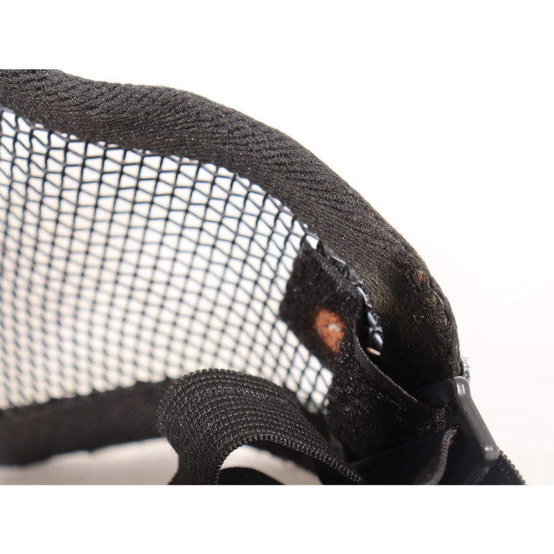 【中古即納】[MIL] ノーブランド スチールメッシュマスク スカル BK(ブラック/黒)(20150223)