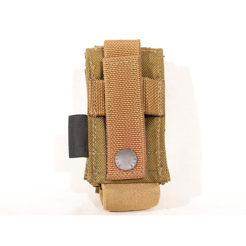 【中古即納】[MIL] FLYYE 40mm シングルグレネードポーチ CB(20150223)
