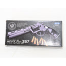 【中古即納】[MIL] トーシン産業 スポンジ弾エアコッキング アクションリボルバー357 (18歳以上専用)(20150223)