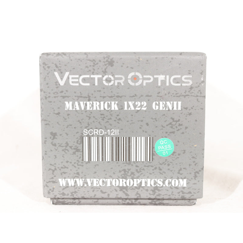【中古即納】[MIL] VECTOR OPTICS(ベクターオプティクス) Maverick(マーベリック) 1×22 Gen II ドットサイト(SCRD-12II)(20150223)