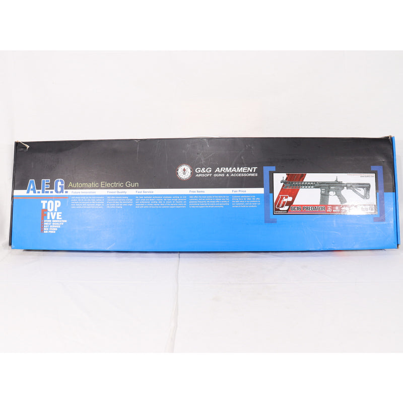 【中古即納】[MIL] G&G ARMAMENT 電動アサルトライフル GC16 Predator(プレデター)(EGC-016-PTR-BNB-NCN) (18歳以上専用)(20150930)