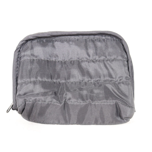 【中古即納】[MIL] ノーブランド 小型ウォレットポーチ BK(ブラック/黒)(20150223)