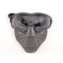 【中古即納】[MIL] WoSporT アントシェイプマスク スモークレンズ BK(ブラック/黒)(20150223)