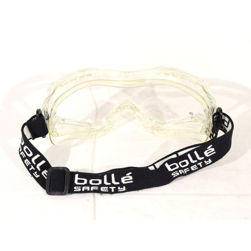 【中古即納】[MIL] bolle SAFETY(ボレーセーフティ) STORM(ストーム) セーフティゴーグル クリアレンズ(1653701JP)(20131115)