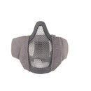 【中古即納】[MIL] ノーブランド ハーフメッシュマスク BK(ブラック/黒)(20150223)