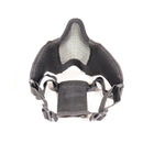 【中古即納】[MIL] ノーブランド ハーフメッシュマスク BK(ブラック/黒)(20150223)