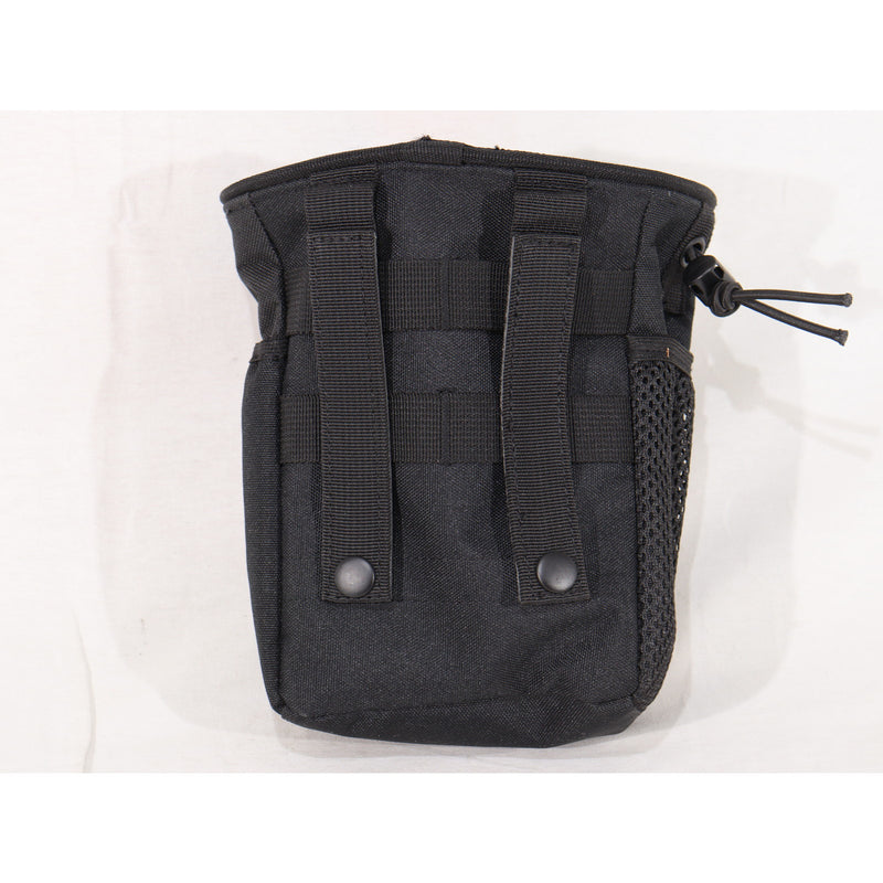 【中古即納】[MIL] ノーブランド ミニダンプポーチ BK(ブラック/黒)(20150223)
