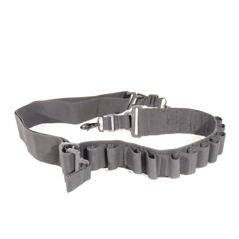 【中古即納】[MIL] ノーブランド ショットガンスリング 15発シェルホルダー付 BK(ブラック/黒)(20150223)