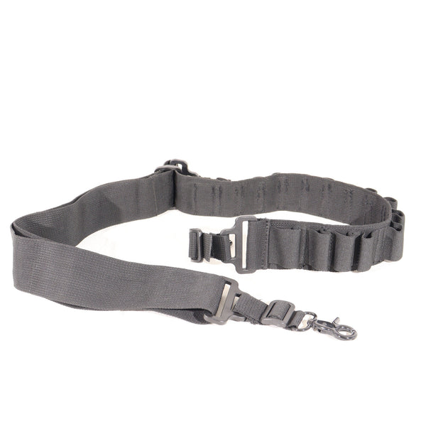 【中古即納】[MIL] ノーブランド ショットガンスリング 15発シェルホルダー付 BK(ブラック/黒)(20150223)