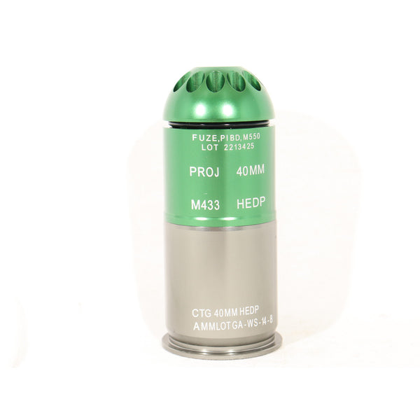 【中古即納】[MIL] MIESSA 40mm ガスグレネードカートリッジ 96発 グリーン(20150223)