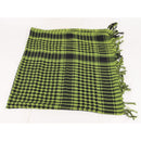 【中古即納】[MIL] ノーブランド シュマグ アフガンストール グリーン/ブラック(95×100cm)(20150223)