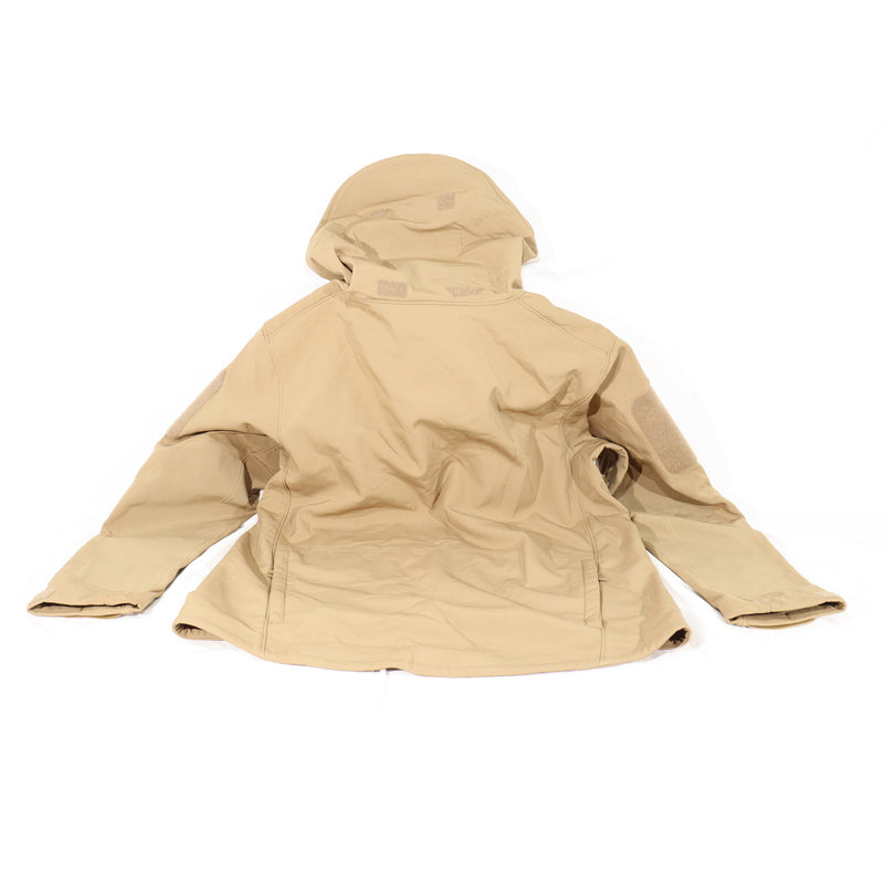 【中古即納】[MIL] Hubble Tactical Gear(ハブルタクティカルギア) ソフトシェルジャケット サイズM CB(20150223)