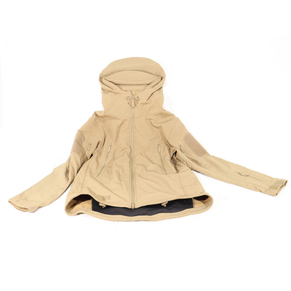 【中古即納】[MIL] Hubble Tactical Gear(ハブルタクティカルギア) ソフトシェルジャケット サイズM CB(20150223)
