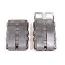 【中古即納】[MIL] ノーブランド ITWタイプ M4 ファストマグポーチ 2個セット BK(ブラック/黒)(20150223)