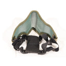 【中古即納】[MIL] ノーブランド スチールメッシュマスク OD(オリーブドラブ)(20150223)