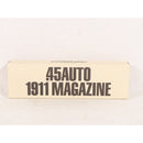 【中古即納】[MIL] WA ウエスタンアームズ NWL 23連マガジン SW1911バンパー ブラック(20150223)