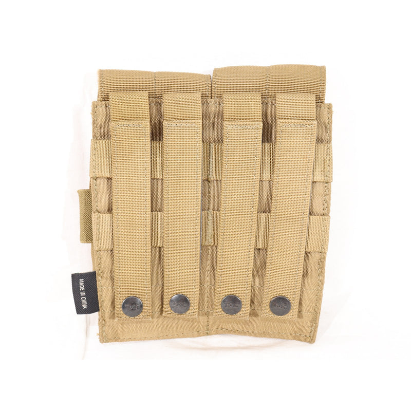 【中古即納】[MIL] TMC M4/M16 ダブルマガジンポーチ DE(ダークアース)(20150223)