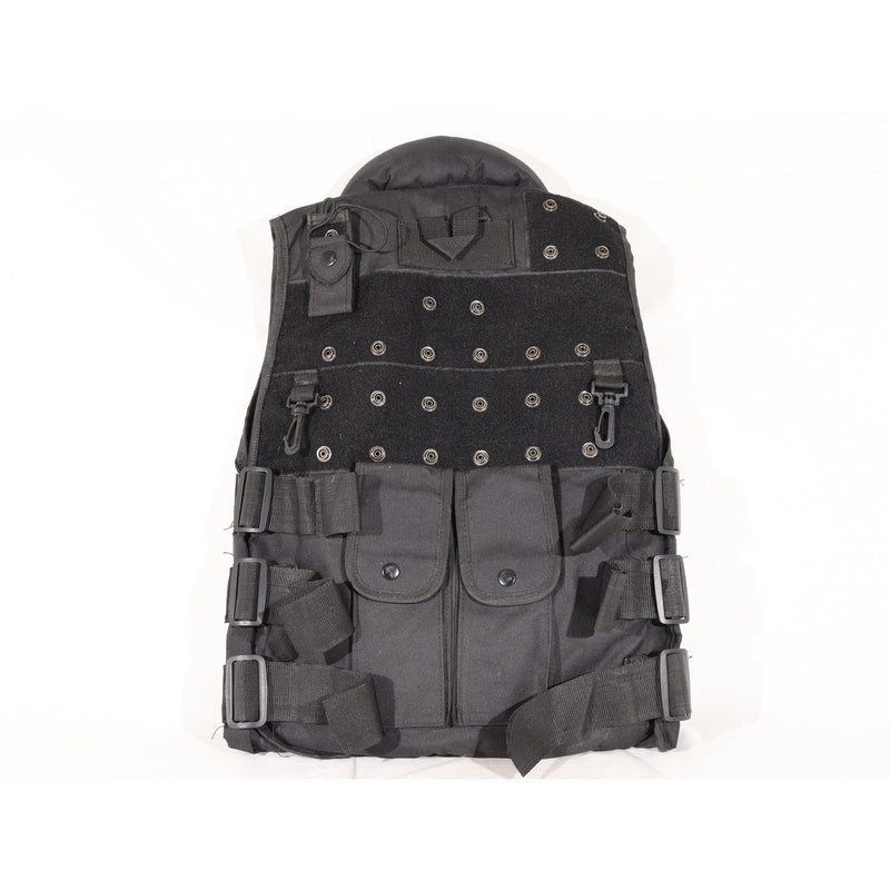 【中古即納】[MIL] ノーブランド タクティカルベスト BK(ブラック/黒)(20150223)