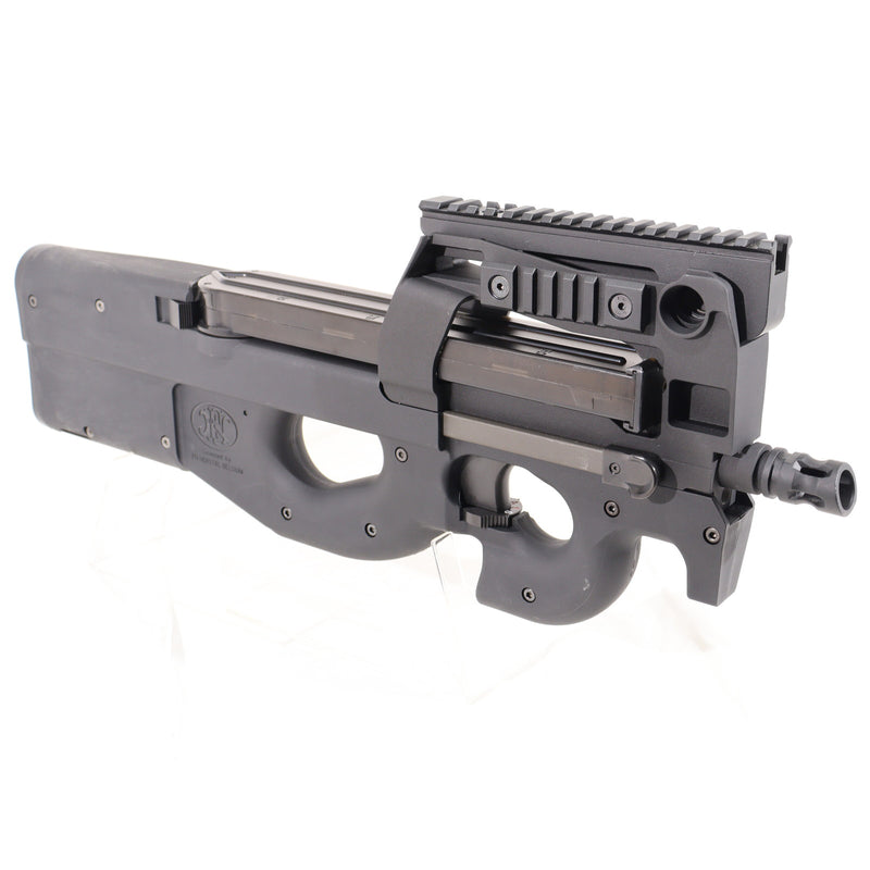 【中古即納】[MIL] KingArms(キングアームズ) 電動サブマシンガン FN P90 タクティカル MOSFET搭載Ver. BK(ブラック/黒)(KA-AG-93-BK) (18歳以上専用)(20150223)