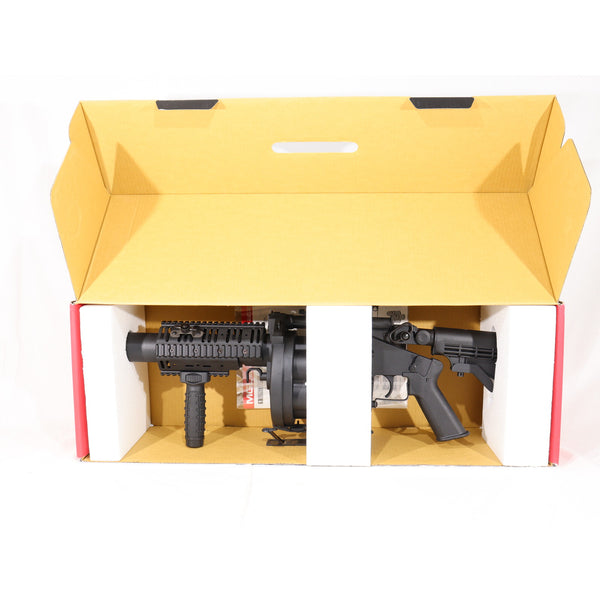 【中古即納】[MIL] ICS MGL140 リボルバーランチャー ロング BK(ブラック/黒)(ICS-192) (18歳以上専用)(20141231)