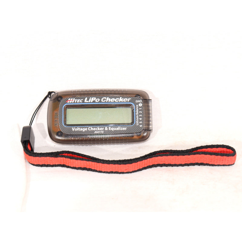 【中古即納】[MIL] ハイテックマルチプレックスジャパン LiPo CHECKER 電圧チェッカー&イコライザー(